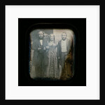 Portrait of Euphrosine Asser Oppenheim and two of her brothers by Eduard Isaac Asser