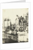 View from the house of the photographer on inn Rondeel in Amsterdam by Eduard Isaac Asser