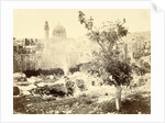 View of Jerusalem with the Dome of the Rock mosque, Israel by Anonymous