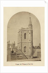 Tower of St. Mary le Port Church by C.W. Warren