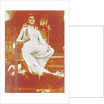 Woman figurine by Alphonse Mucha