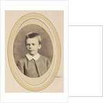 Portrait of a boy with a white collar by J.C. Reesinck