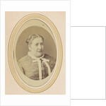 Portrait of a woman with a bow, called Temmink by J.C. Reesinck