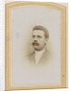 Portrait of a man with a mustache by Emma Kirchner