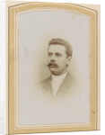 Portrait of a man with a mustache by Emma Kirchner