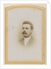 Portrait of a man with a mustache by Emma Kirchner