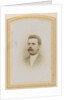 Portrait of a man with a mustache by Emma Kirchner