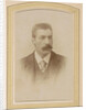 Portrait of a man with a mustache, a jacket and a tie by Carel Gustaaf Hisgen