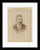 Portrait of a man with a mustache, a jacket and a tie by Carel Gustaaf Hisgen