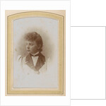 Portrait of a Young Woman with upswept hair, a necklace and a jacket with wide lapels by H.J. Tollens