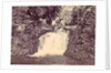 Indian men at a waterfall at Batu Gantong in Ambon by Anonymous