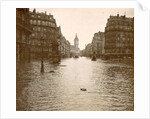 Flooded street in Paris by Anonymous