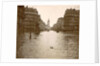 Flooded street in Paris by Anonymous