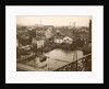 Flooded suburb of Paris seen from a window, 1910, France by Anonymous