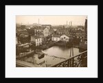 Flooded suburb of Paris seen from a window, 1910, France by Anonymous