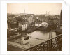 Flooded suburb of Paris seen from a window, 1910, France by Anonymous