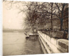 album flooding Paris suburbs in 1910, France by Anonymous