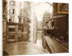 album flooding Paris suburbs in 1910, France by Anonymous