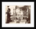 Choir, Byzantine cross, altar and altar of the Basilica of San Marco in Venice by Carlo Ponti