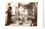 Choir, Byzantine cross, altar and altar of the Basilica of San Marco in Venice by Carlo Ponti