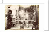 Choir, Byzantine cross, altar and altar of the Basilica of San Marco in Venice by Carlo Ponti