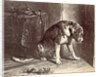 print of a painting by Edwin Henry Landseer by Anonymous