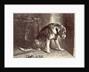 print of a painting by Edwin Henry Landseer by Anonymous
