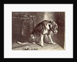 print of a painting by Edwin Henry Landseer by Anonymous