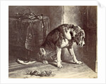 print of a painting by Edwin Henry Landseer by Anonymous