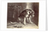 print of a painting by Edwin Henry Landseer by Anonymous
