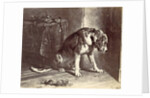 print of a painting by Edwin Henry Landseer by Anonymous