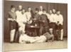Group portrait of the members of the Christiania Cricket Club by Anonymous