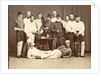Group portrait of the members of the Christiania Cricket Club by Anonymous