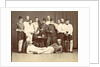 Group portrait of the members of the Christiania Cricket Club by Anonymous