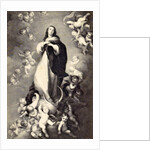 Pprint of a painting by Bartolomé Esteban Murillo by Anonymous