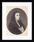 Photo Reproduction of (presumably) a print of Mary Magdalene by Anonymous
