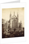 Rear and Cemetery of Winchester Cathedral by Anonymous