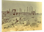 View of ruins of Persepolis by Antoine Sevruguin