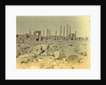 View of ruins of Persepolis by Antoine Sevruguin