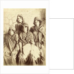 Portrait of four young Kurdish women by Antoine Sevruguin
