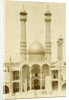 Exterior of Fatima Masumeh shrine (Hazrat-e Masumeh) in Qom Iran by Antoine Sevruguin