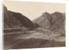 View of the Daliki river and mountains in Persia Iran by Antoine Sevruguin