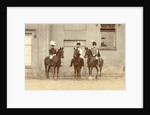 Three men on horseback by Anonymous