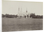 Roman Catholic Church on the Waterlooplein in Weltevreden with lawn sure by Anonymous