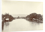 River with stilt houses in the Dutch East Indies by Anonymous