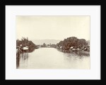 River with stilt houses in the Dutch East Indies by Anonymous