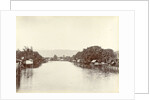 River with stilt houses in the Dutch East Indies by Anonymous