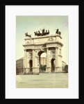 Arco della Pace in Milan Italy by Anonymous