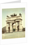 Arco della Pace in Milan Italy by Anonymous