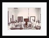 Ward with male patients and staff at a hospital in the Dutch East Indies, Indonesia by Anonymous